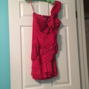 BCBG Maxazria Red dress worn once